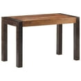 thumbnail image 5 of vidaXL Solid Wood Mango Dining Table Desk Multi Sizes Light Brown/Dark Brown, 5 of 41