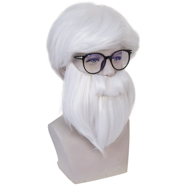 Disfraz de anime sintético para cosplay del coronel Harland Sanders