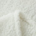 thumbnail image 2 of Mainstays Teddy Fleece Throw Blanket Snow White, 2 of 7