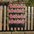 thumbnail image 4 of Bolsa para plantas con 12 bolsillos, macetero vertical montado en la pared, macetero colgante con para jardín, balcón, patio, oficina, decoración del hogar (negro) 2 piezas 60X80cm -, 4 of 5
