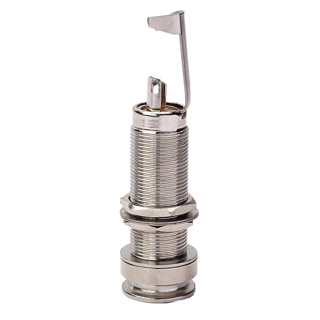 Cilindro de Salida de Enchufe de 3 Puntas para Guitarra Eléctrica Adaptador Convertidor Enchufe para shamjiam Conector de enchufe de guitarra