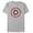 Athletic Heather, variant on Men's Marvel Avengers: Endgame Cap Smudged Shield Graphic Tee Athletic Heather 2X Large