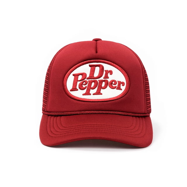 Dr Pepper Gorra trucker ajustable bordado 3D estilo para hombre cacucha