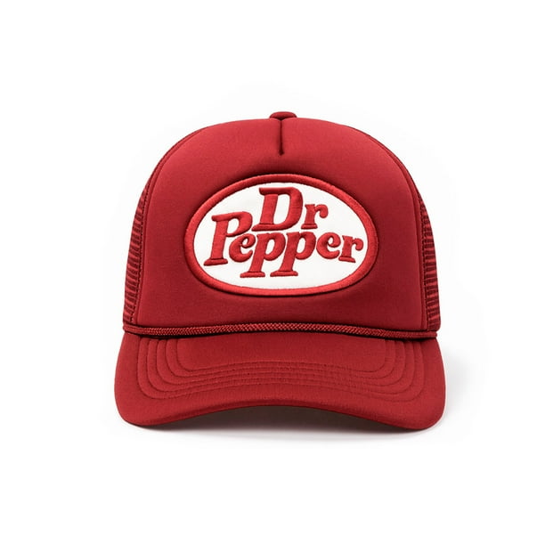 Dr Pepper Gorra trucker ajustable bordado 3D estilo para hombre cacucha
