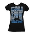thumbnail image 1 of Womens California Republic Blue Tribal Pattern Black T-Shirt - 2X-Large, 1 of 1