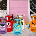 thumbnail image 6 of YIKA Halloween Decoration Halloween Theme Party Jar Shaped Paper Candy Wrap Card Sealer Bag Halloween Ornaments, 6 of 6
