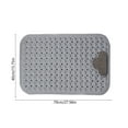 thumbnail image 5 of Rkxzt Pvc Anti-Slip Mat Non-Slip Bath Mat PVC Antifall Floor Mat with Foot Massage 27.56 x 15.75 Inch 1-Piece Home Decoration|Pvc,Green, 5 of 7