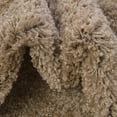 thumbnail image 4 of Unique Loom Soft Solid Shag Collection Area Rug - Aras (2' 7" x 13' 1" Runner Khaki), 4 of 7