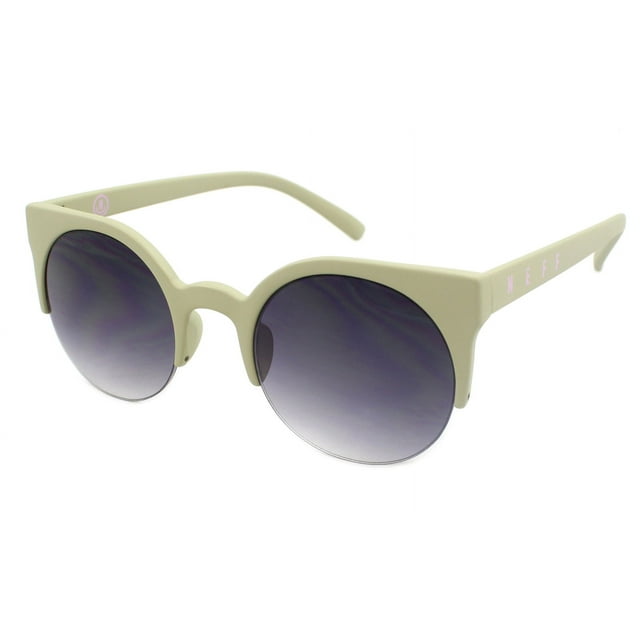 Neff Bella Women's Khaki Cat Eye Frame Sunglasses Shades