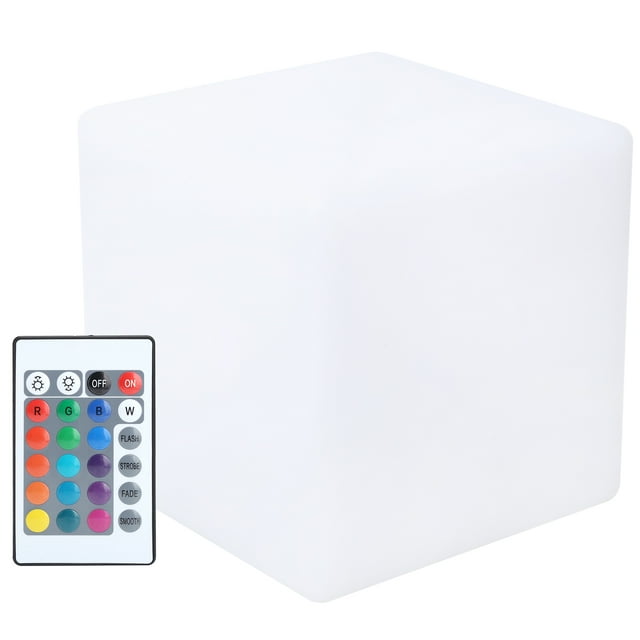 Barra de luz LED RGBW con forma de cubo, decoración de cubos de luz, diseño exquisito