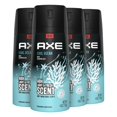 thumbnail image 1 of Desodorante corporal AXE Dual Action Cool Ocean, 120 ml, paquete de 4, 1 of 9