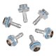 thumbnail image 1 of Conector de púas, 6 piezas, conexión de agua para remolque de PC, acero inoxidable y conexión de plástico, True Excellence, 1 of 9