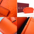 thumbnail image 4 of Pre-Owned GUCCI Gucci Belt Bag 771422 Body GG Rubber Effect Leather Bright Orange..., 4 of 10