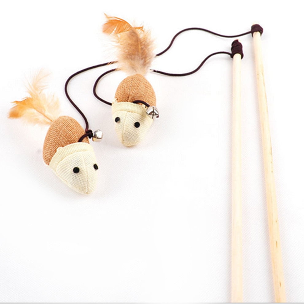 mouse wand cat toy