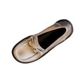 thumbnail image 2 of Bkhluea Women Metal Buckle Platform Loafers Slip On Comfortable Footwear For Office Work Daily Casual Outdoor Activities, 2 of 7