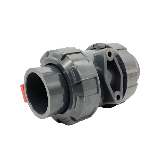 Naiovety Válvulas de bola de tubo de plástico de PVC con 2 puertos, jardín, patio trasero, riego de césped, interruptor de acuario, conector Deportes acuáticos