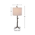 thumbnail image 7 of Uttermost 1-Light Contemporary Cast Iron Table Lamp in Bronze/Gold, 7 of 7