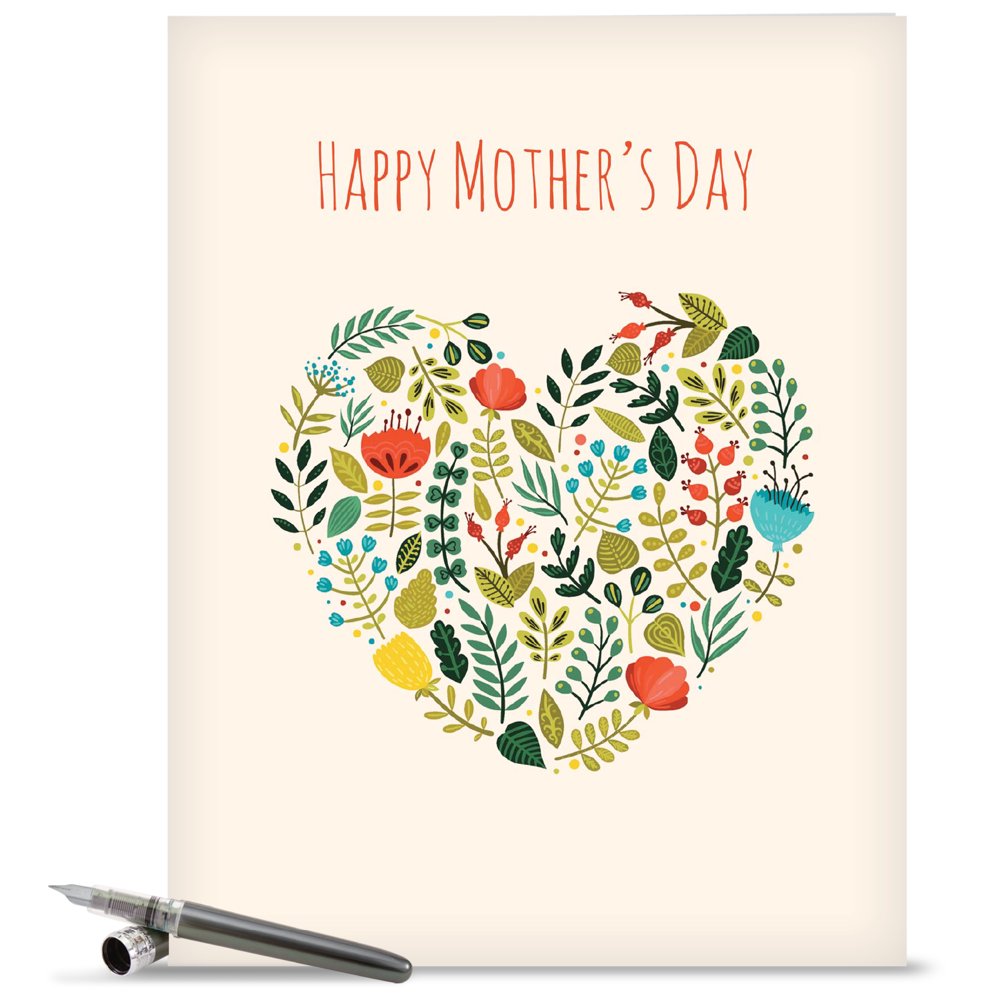 J2364KMDG Extra Large Mother's Day Greeting Card 'Grateful Greetings