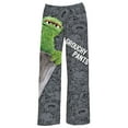 thumbnail image 2 of Collections Etc Sesame Street Oscar The Grouch Grouchy Lounge Pants, 2 of 3