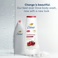 Dove Body Wash Revitalizante Cherry & Chia Milk, 20 oz