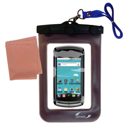 Gomadic Clean and Dry Waterproof Protective Case Suitablefor the LG Genesis to use Underwater
