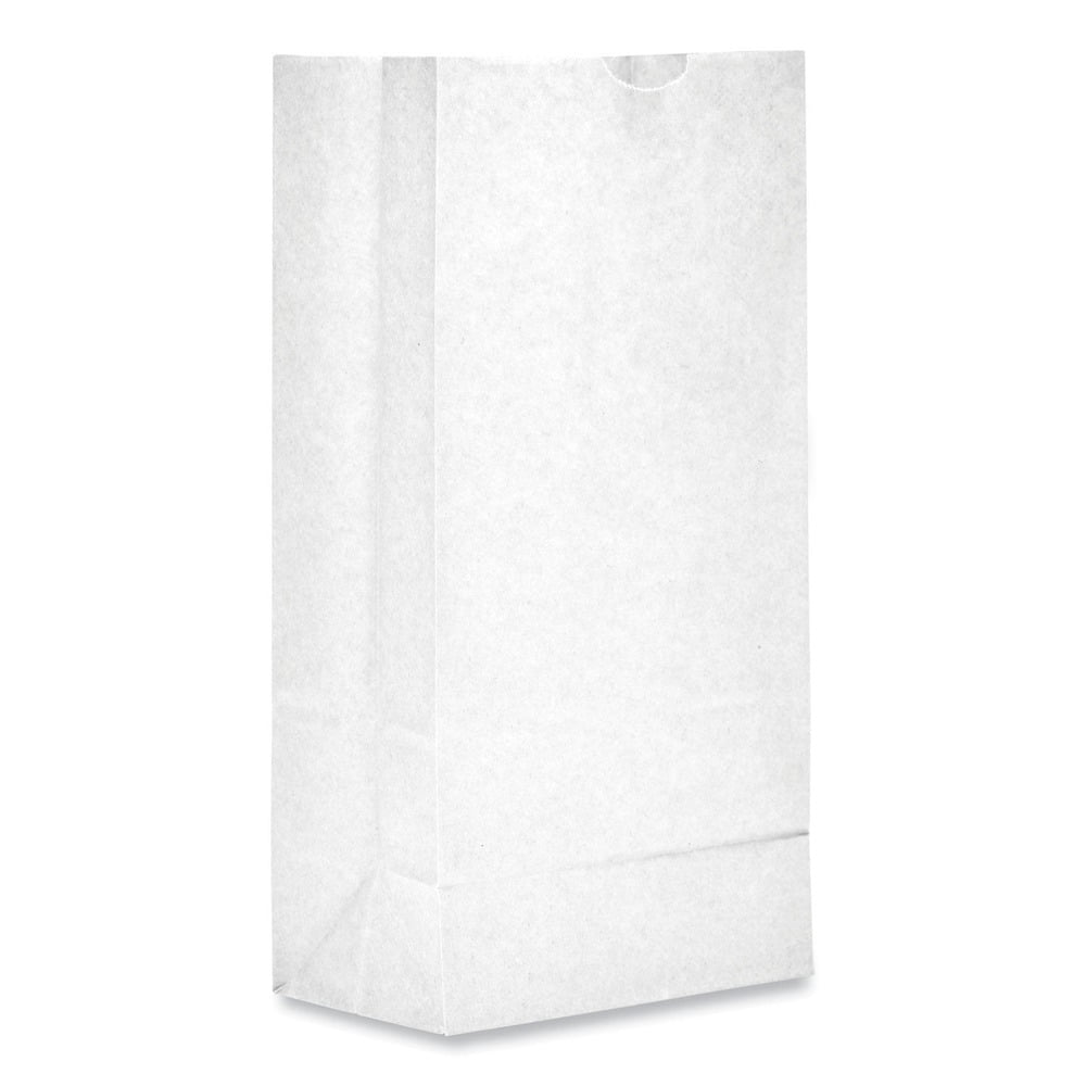 Paper Bags & Sacks 51030 #10 Paper Grocery Bag, 35lb White, Standard 6 5/16 X 4 3/16 X 13 3/8, 500 Bags