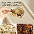 thumbnail image 3 of Rice Storage Bucket,Press Type Double Sealing Rice Bin Rice Storage Container Pet Food Dispenser Beans Grains Storage Bin For Flour Sugar Coffee Rice Nuts Snacks, 3 of 8