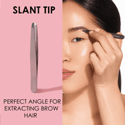 Japonesque Brow Grooming Kit, Includes Slant Tweezer, Point Tweezer, Scissors & Spoolie, 4 Piece
