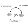 thumbnail image 4 of 2 Pack Refrigerator Door Locks，Freezer Door Locks，File Drawer Cabinet Locks by REZIPO Black with 4 Keys, 4 of 7
