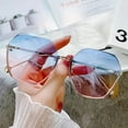 thumbnail image 4 of Brand Design 2025 Fashion New Polygonal Metal Sunglasses Retro Ladies Glasses Classic Trend Luxury Driving Travel Eyewear, 4 of 9