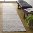 thumbnail image 2 of SAFAVIEH Marbella Cassarah Striped Runner Rug, Light Grey/Ivory, 2'3" x 5', 2 of 10
