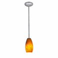 thumbnail image 2 of Access Lighting  Merlot Steel Integrated LED Cord Pendant, Red Sky Shade, 2 of 2