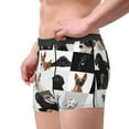 thumbnail image 2 of Cauagu dogs pets collage Print Boxer Briefs for Men,Comfortable Breathable Men's Underwear Moisture Wicking Underpants-X-Large, 2 of 5