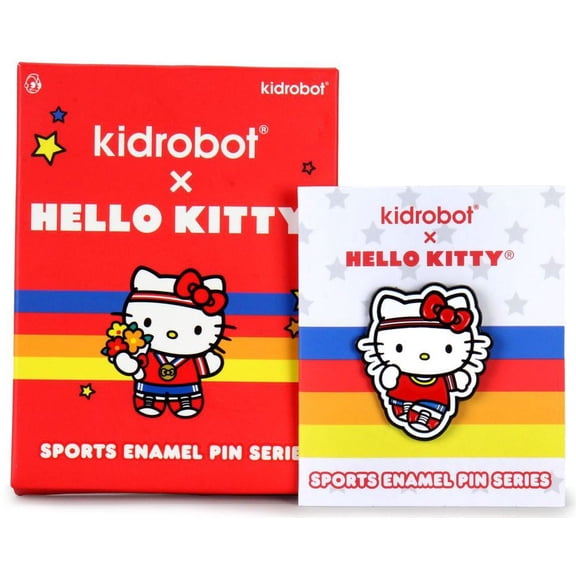 Hello Kitty Enamel Pin Series X Sports Mystery Pack (1 RANDOM Pin!)
