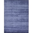 thumbnail image 3 of Unique Loom Del Mar Collection Area Rug - Lucille (9' x 12' Rectangle Navy Blue/Ivory), 3 of 7