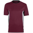 thumbnail image 4 of Augusta L Youth Surge Jersey Maroon/Black/White 1511, 4 of 5