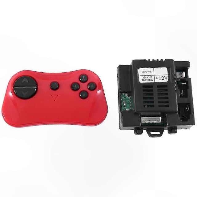 Bluetooth Remote Control and Receiver for Kids Electric Ride-On Toys, 12V 2.4G Replacement Accessory