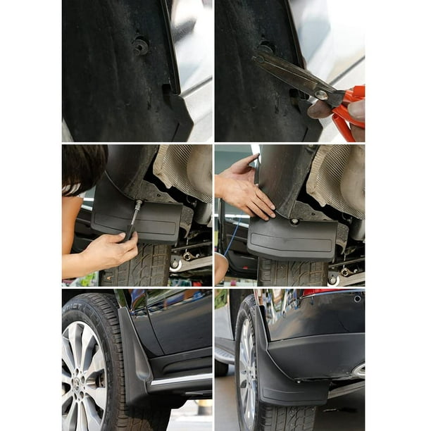 Car Mud Flaps Splash Guard Fender Mudguard Compatible with BMW X5