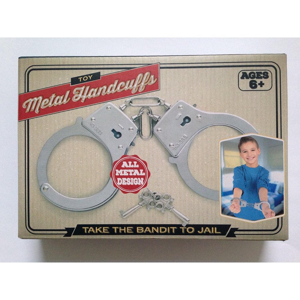 Meridian Point toy metal handcuffs