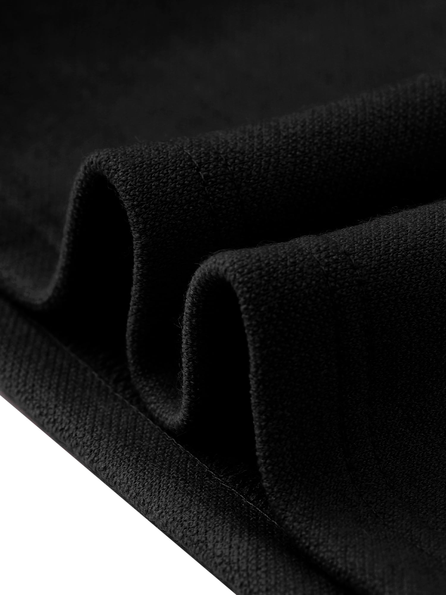 DARING DIVA Women's Soft  Stretchy Knee Length Bodycon  Skirt with Slit and Belt XS Black