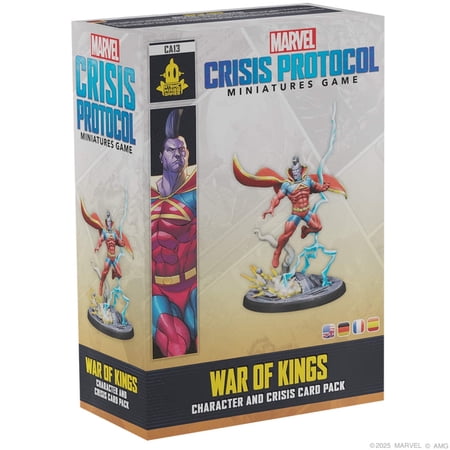 Marvel: Crisis Protocol – War of Kings Character and Crisis Card Pack for Ages 14+, from Asmodee