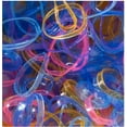 thumbnail image 5 of Goody Girls Poly Band Hair Elastics, Made for Kids, Multi-Color Glitter Assortment, 500 Ct, 5 of 6