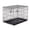 23.62x17.52x19.29 inches, variant on GarveeLife 48 Inch Rabbit Cage, Portable Rabbit Carriers with Slide Out Tray, Top & Front Door, Folding Small Critter Carriers Cage for Bunny, Ferret, Chinchilla, Cat, Rat