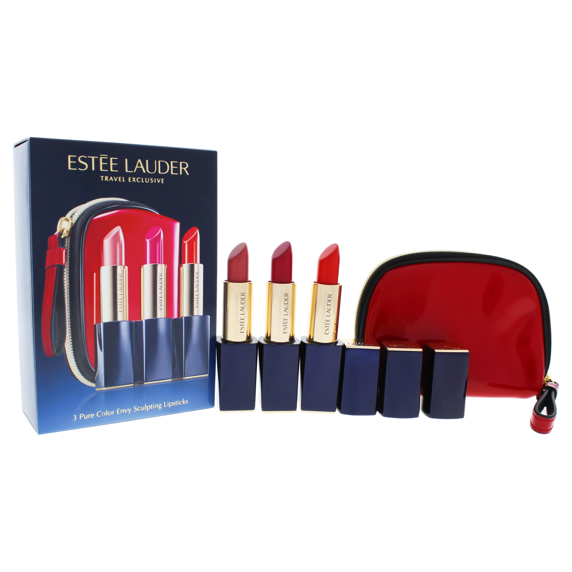 Estee Lauder Pure Color Envy Sculpting Lipsticks Trio Pack of 2, 3 x 0.12 oz Lipstick 280