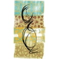 thumbnail image 2 of Saunders, Alonzo 15x24 Black Ornate Wood Framed with Double Matting Museum Art Print Titled - Rhythmic Motion II, 2 of 4
