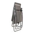 thumbnail image 2 of Lafuma R-Clip Batyline Relaxation Zero Gravity Recliner Chair, Graphite, 2 of 4