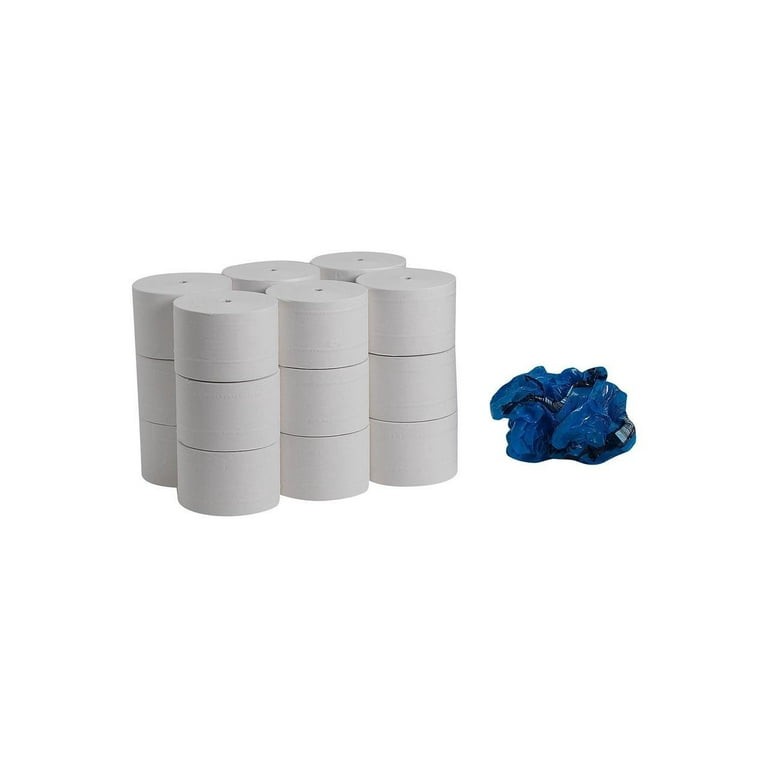 Coreless Bath Tissue, Septic Safe, 2-Ply, White, 1,500 Sheets/Roll, 18 Rolls/Carton Coreless Bath Tissue, Septic Safe, 2-Ply, White, 1,500 Sheets/Roll, 18 Rolls/Carton