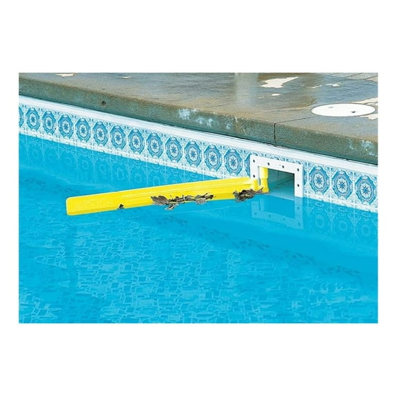 Pool Skimmer Extension - Skim-It NA300 Yellow - Above Ground & In-Ground Pools - Debris Catcher - Reduces Cleaning Time - Easy Installation