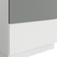 thumbnail image 6 of Castle Place Modern Wood 2 Drawer Nightstand, White, 6 of 7