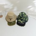 thumbnail image 2 of Sombrero de pescador con protección solar para niños, protección UV, para exteriores, impermeable, de secado rápido, para montañismo, 2 of 6